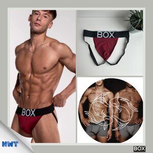 Box Menswear - Bounce Jockstrap 3.0 - Burgundy (M)